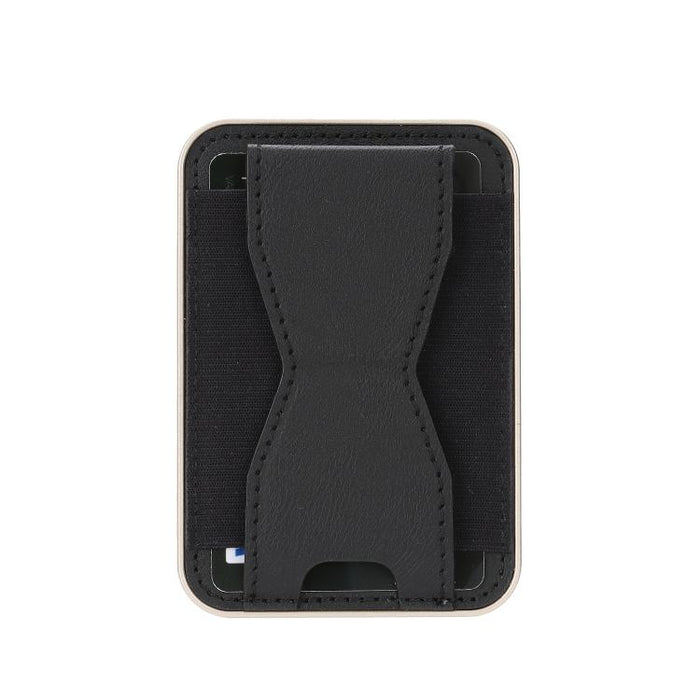 Cartera para tarjetas de piel vegana con cierre magnético