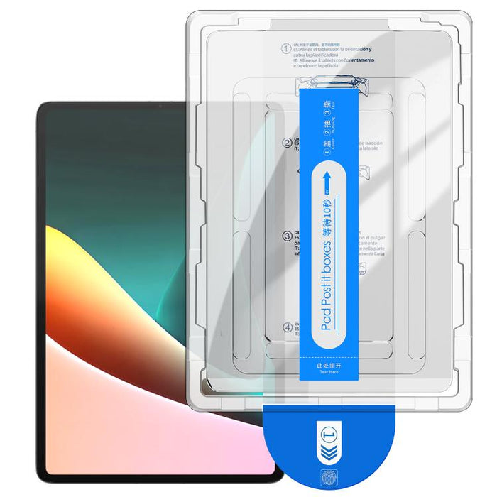 Caja de fácil instalación, libre de polvo, con borde curvo y lámina de vidrio templado HD., For Xiaomi Pad 7 Ultra, For Redmi Pad 2 11, For Redmi Pad SE 8.7, For Xiaomi Pad 6 Max, For Redmi Pad SE 11, For Xiaomi Pad 5, For Xiaomi Pad 7 / 7 Pro / 8 / 8 ...