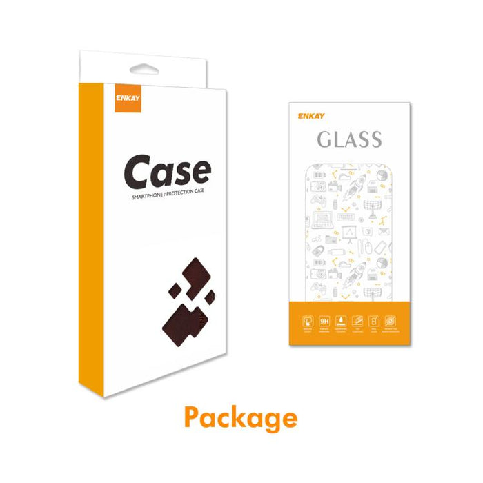 Funda para teléfono ENKAY Card Wallet de piel con textura de becerro y película de hidrogel suave con cobertura total de pegamento., For Redmi Note 15 Pro+ 5G Global 163.3mm, For Redmi Note 15 4G / 5G Global 164mm