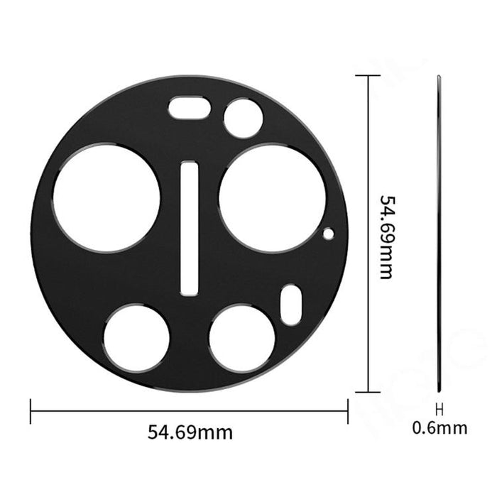 Anillo protector de lente hueco de metal Kalebol, For Xiaomi 17 Ultra by Leica, For Xiaomi 17 Ultra
