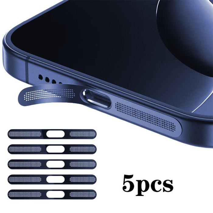 5 fundas metálicas de alta densidad para altavoces integrados., For iPhone 17 Pro Max, For iPhone 17 Pro