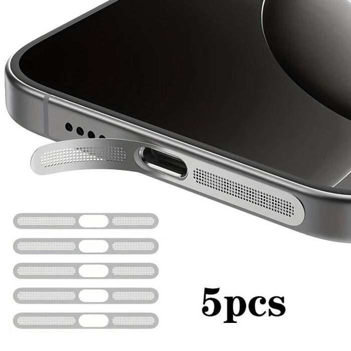 5 unidades de fundas metálicas de alta densidad para altavoces integrados, For iPhone 17