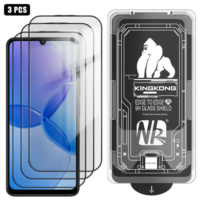 3 unidades de caja de fácil instalación, libre de polvo, con borde curvo 3D, HD, galvanizada y de vidrio templado a prueba de explosiones., For Redmi K90 Pro Max, For Redmi 15 5G Global / 15 4G SEA 169.5mm, For Redmi 15C 5G / 4G Global 171mm           ...