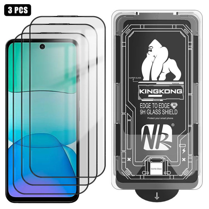 3 unidades de caja de fácil instalación, libre de polvo, con borde curvo 3D, HD, galvanizada y de vidrio templado a prueba de explosiones., For Redmi K90 Pro Max, For Redmi 15 5G Global / 15 4G SEA 169.5mm, For Redmi 15C 5G / 4G Global 171mm           ...
