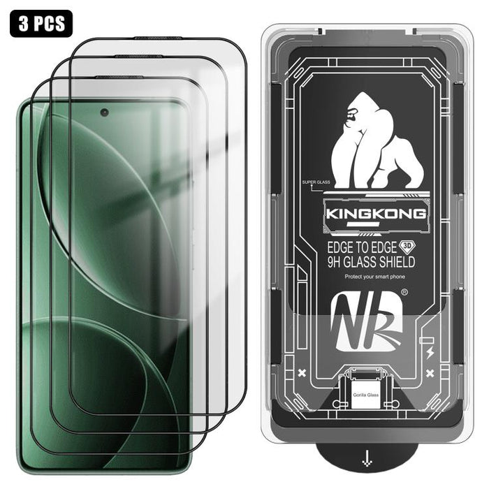 3 unidades de caja de fácil instalación, libre de polvo, con borde curvo 3D, HD, galvanizada y de vidrio templado a prueba de explosiones., For Redmi K90 Pro Max, For Redmi 15 5G Global / 15 4G SEA 169.5mm, For Redmi 15C 5G / 4G Global 171mm           ...