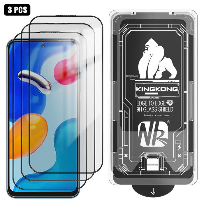 3 unidades de caja de fácil instalación, libre de polvo, con borde curvo 3D, HD, galvanizada y de vidrio templado a prueba de explosiones., For Redmi K90 Pro Max, For Redmi 15 5G Global / 15 4G SEA 169.5mm, For Redmi 15C 5G / 4G Global 171mm           ...