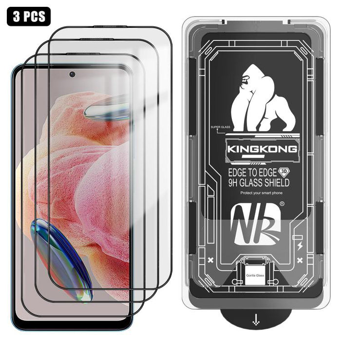 3 unidades de caja de fácil instalación, libre de polvo, con borde curvo 3D, HD, galvanizada y de vidrio templado a prueba de explosiones., For Redmi K90 Pro Max, For Redmi 15 5G Global / 15 4G SEA 169.5mm, For Redmi 15C 5G / 4G Global 171mm           ...