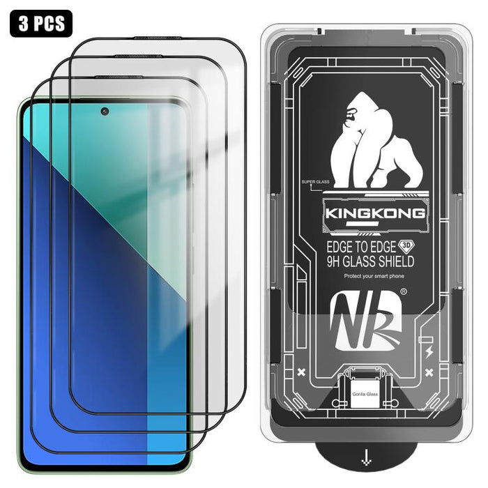 3 unidades de caja de fácil instalación, libre de polvo, con borde curvo 3D, HD, galvanizada y de vidrio templado a prueba de explosiones., For Redmi K90 Pro Max, For Redmi 15 5G Global / 15 4G SEA 169.5mm, For Redmi 15C 5G / 4G Global 171mm           ...