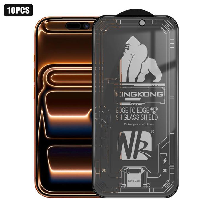 10 láminas de vidrio templado 3D de gran tamaño con borde arqueado, galvanizadas, a prueba de explosiones y resistentes a los arañazos, de pantalla completa y con privacidad de 28 grados., For iPhone 17 Pro Max, For iPhone 17 Pro, For iPhone 17        ...
