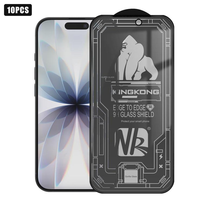 10 láminas de vidrio templado 3D de gran tamaño con borde arqueado, galvanizadas, a prueba de explosiones y resistentes a los arañazos, de pantalla completa y con privacidad de 28 grados., For iPhone 17 Pro Max, For iPhone 17 Pro, For iPhone 17        ...