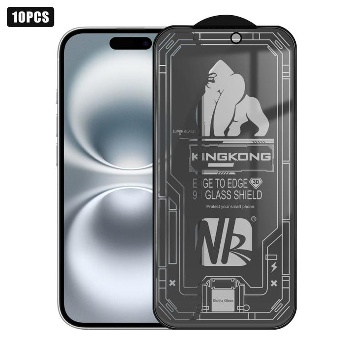 10 láminas de vidrio templado 3D de gran tamaño con borde arqueado, galvanizadas, a prueba de explosiones y resistentes a los arañazos, de pantalla completa y con privacidad de 28 grados., For iPhone 17 Pro Max, For iPhone 17 Pro, For iPhone 17        ...