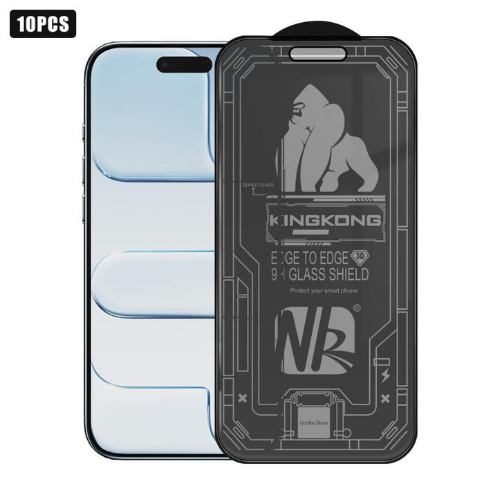 10 láminas de vidrio templado 3D de gran tamaño con borde curvo, galvanizadas, a prueba de explosiones y resistentes a los arañazos, de pantalla completa y privacidad de 360°., For iPhone 17 Pro Max, For iPhone 17 Pro, For iPhone 17, For iPhone Air    ...