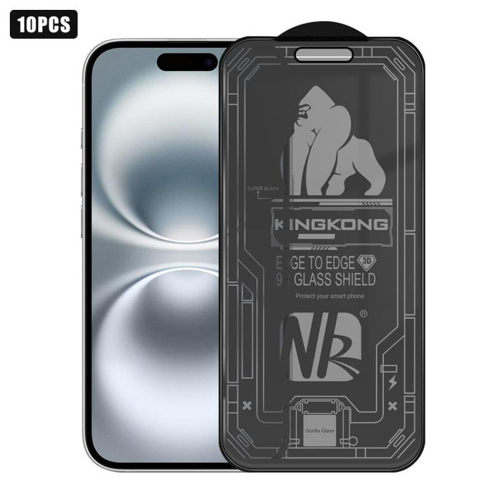 10 láminas de vidrio templado 3D de gran tamaño con borde curvo, galvanizadas, a prueba de explosiones y resistentes a los arañazos, de pantalla completa y privacidad de 360°., For iPhone 17 Pro Max, For iPhone 17 Pro, For iPhone 17, For iPhone Air    ...