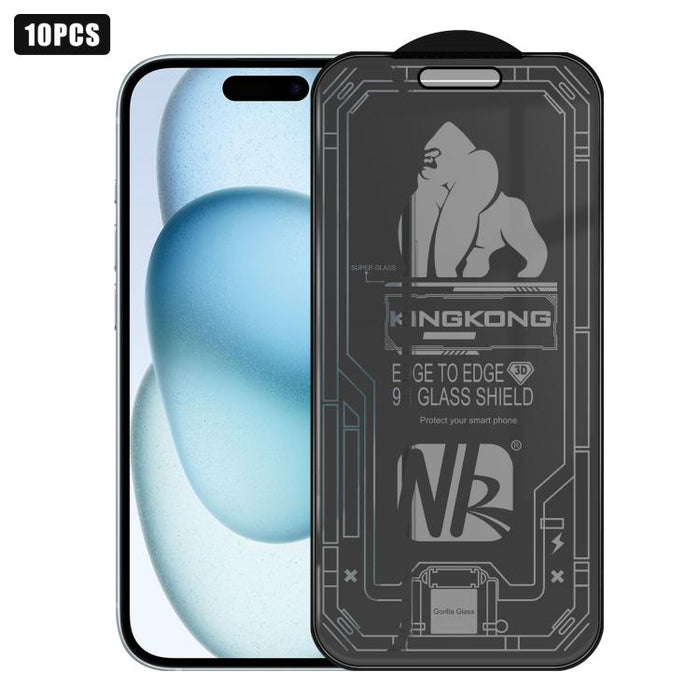 10 láminas de vidrio templado 3D de gran tamaño con borde curvo, galvanizadas, a prueba de explosiones y resistentes a los arañazos, de pantalla completa y privacidad de 360°., For iPhone 17 Pro Max, For iPhone 17 Pro, For iPhone 17, For iPhone Air    ...