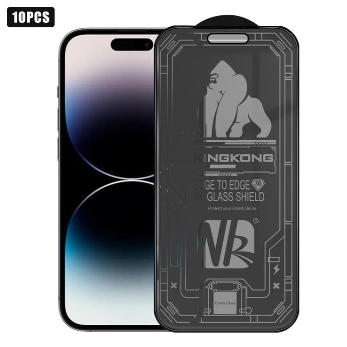 10 láminas de vidrio templado 3D de gran tamaño con borde curvo, galvanizadas, a prueba de explosiones y resistentes a los arañazos, de pantalla completa y privacidad de 360°., For iPhone 17 Pro Max, For iPhone 17 Pro, For iPhone 17, For iPhone Air    ...