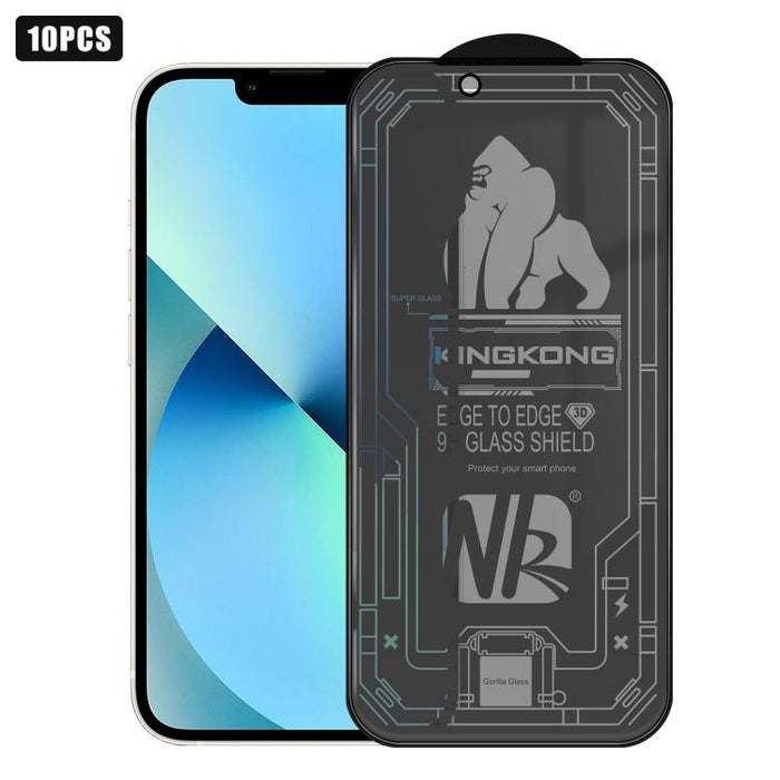 10 láminas de vidrio templado 3D de gran tamaño con borde curvo, galvanizadas, a prueba de explosiones y resistentes a los arañazos, de pantalla completa y privacidad de 360°., For iPhone 17 Pro Max, For iPhone 17 Pro, For iPhone 17, For iPhone Air    ...