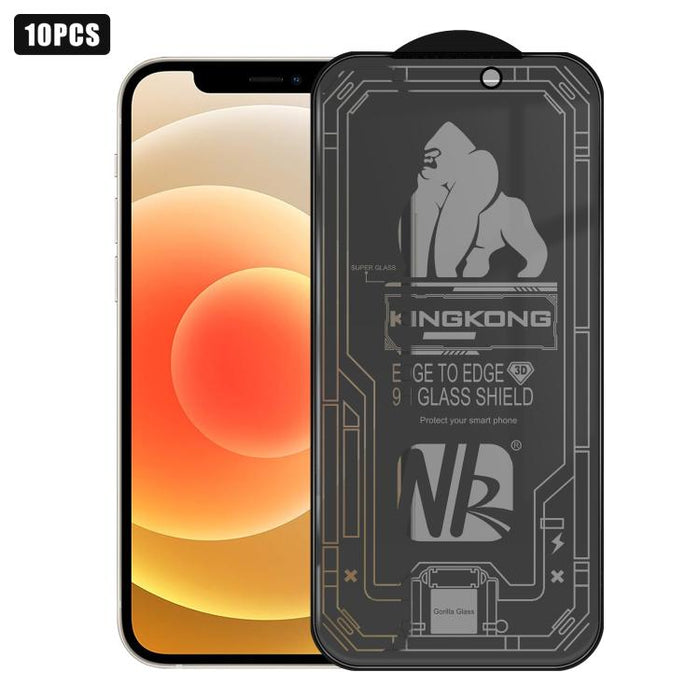 10 láminas de vidrio templado 3D de gran tamaño con borde curvo, galvanizadas, a prueba de explosiones y resistentes a los arañazos, de pantalla completa y privacidad de 360°., For iPhone 17 Pro Max, For iPhone 17 Pro, For iPhone 17, For iPhone Air    ...