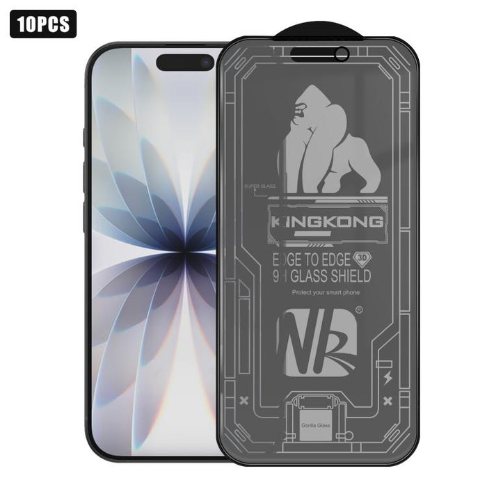 10 láminas de vidrio templado esmerilado de privacidad con borde de arco grande 3D, galvanizadas, a prueba de explosiones y resistentes a los arañazos., For iPhone 17 Pro Max, For iPhone 17 Pro, For iPhone 17, For iPhone Air, For iPhone 16 Pro Max     ...