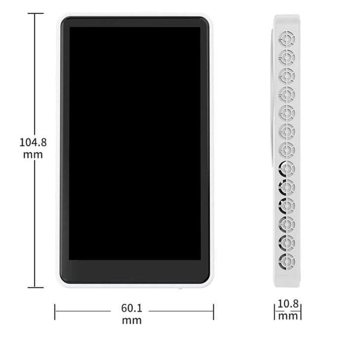 TP01 Pantalla magnética para selfies con cámara para teléfono, pantalla táctil de 4,02 pulgadas
