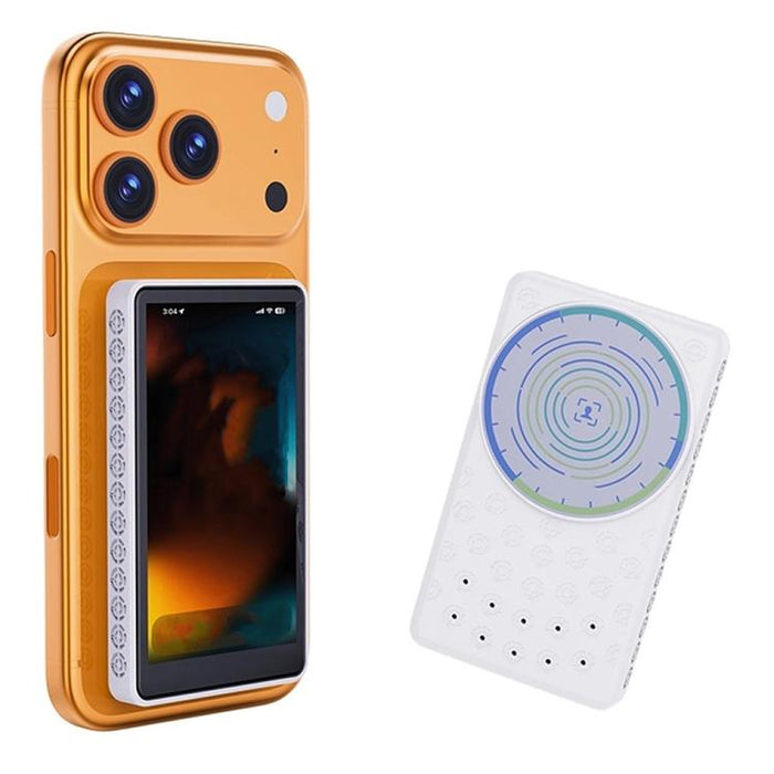 TP01 Pantalla magnética para selfies con cámara para teléfono, pantalla táctil de 4,02 pulgadas
