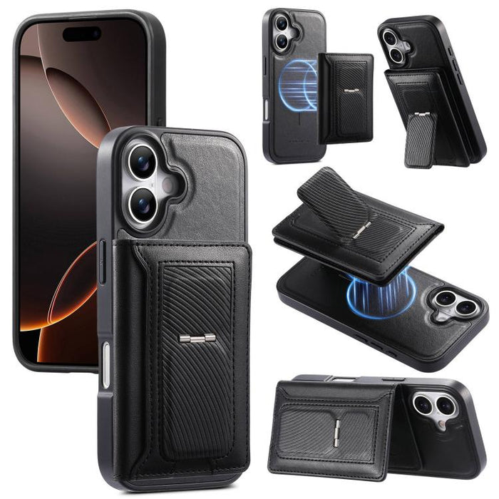 Funda para teléfono CaseNeo Retro con bisagra, plegable y parte trasera magnética, For iPhone 17 Pro Max, For iPhone 17 Pro, For iPhone 17, For iPhone Air