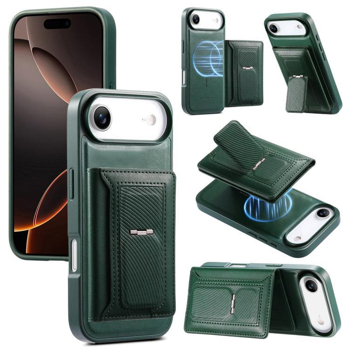 Funda para teléfono CaseNeo Retro con bisagra, plegable y parte trasera magnética, For iPhone 17 Pro Max, For iPhone 17 Pro, For iPhone 17, For iPhone Air