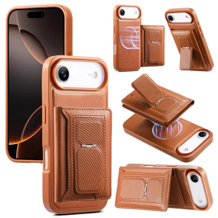 Funda para teléfono CaseNeo Retro con bisagra, plegable y parte trasera magnética, For iPhone 17 Pro Max, For iPhone 17 Pro, For iPhone 17, For iPhone Air