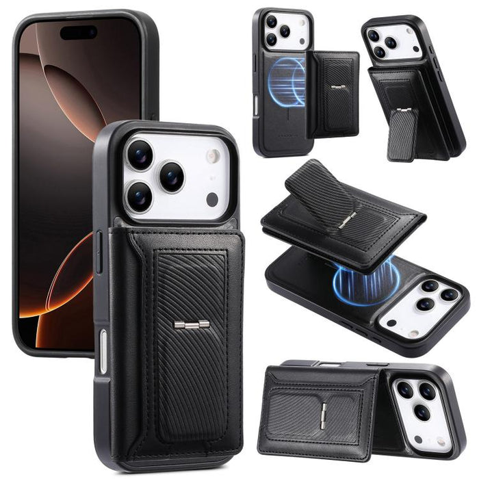 Funda para teléfono CaseNeo Retro con bisagra, plegable y parte trasera magnética, For iPhone 17 Pro Max, For iPhone 17 Pro, For iPhone 17, For iPhone Air