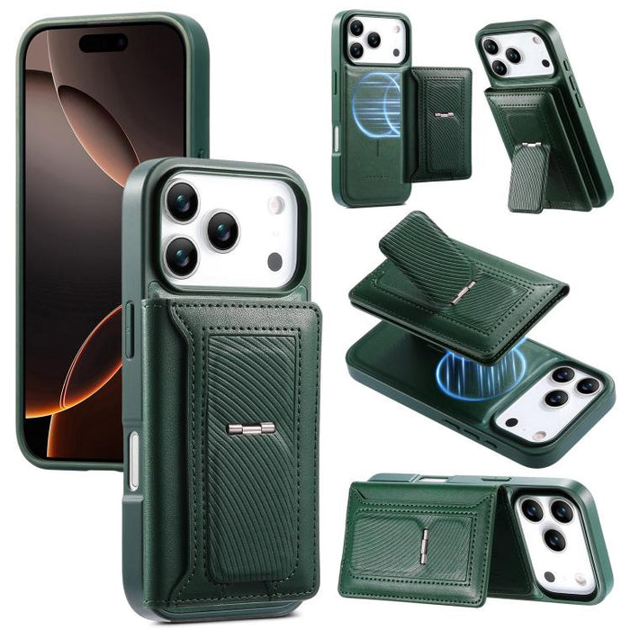 Funda para teléfono CaseNeo Retro con bisagra, plegable y parte trasera magnética, For iPhone 17 Pro Max, For iPhone 17 Pro, For iPhone 17, For iPhone Air