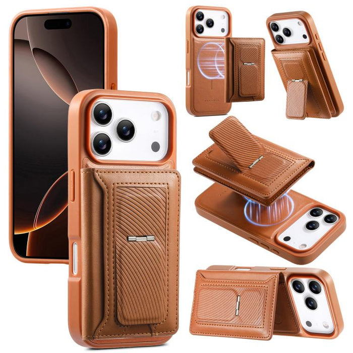 Funda para teléfono CaseNeo Retro con bisagra, plegable y parte trasera magnética, For iPhone 17 Pro Max, For iPhone 17 Pro, For iPhone 17, For iPhone Air