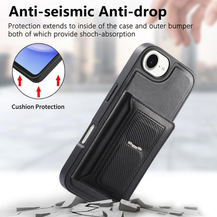Funda para teléfono CaseNeo Retro con bisagra, plegable y parte trasera magnética, For iPhone 17 Pro Max, For iPhone 17 Pro, For iPhone 17, For iPhone Air