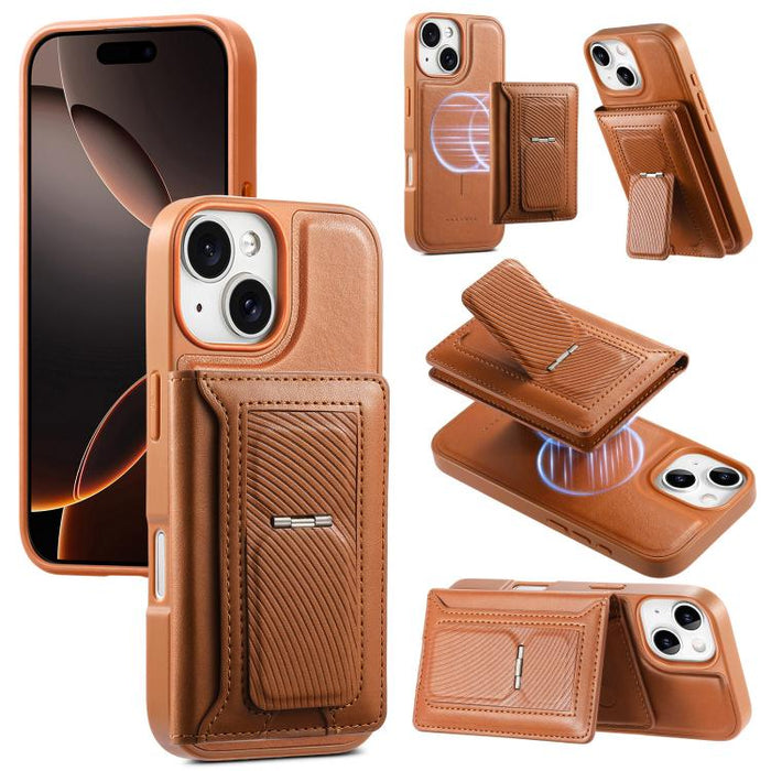 Funda para teléfono CaseNeo Retro con bisagra, plegable y parte trasera magnética, For iPhone 17 Pro Max, For iPhone 17 Pro, For iPhone 17, For iPhone Air