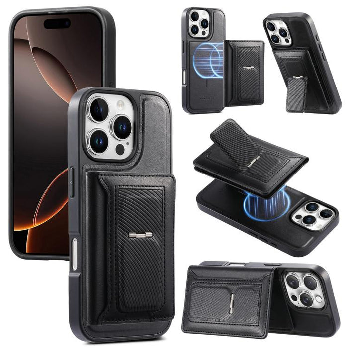 Funda para teléfono CaseNeo Retro con bisagra, plegable y parte trasera magnética, For iPhone 17 Pro Max, For iPhone 17 Pro, For iPhone 17, For iPhone Air