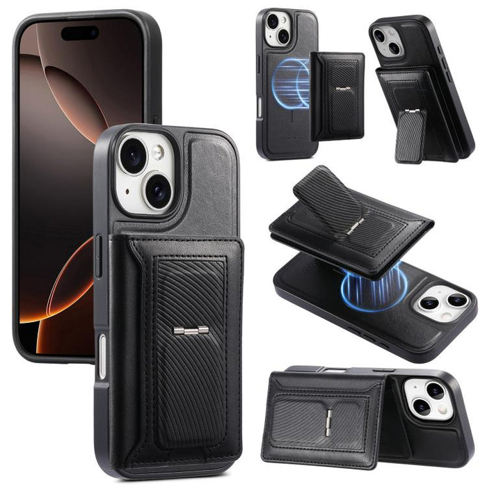 Funda para teléfono CaseNeo Retro con bisagra, plegable y parte trasera magnética, For iPhone 17 Pro Max, For iPhone 17 Pro, For iPhone 17, For iPhone Air