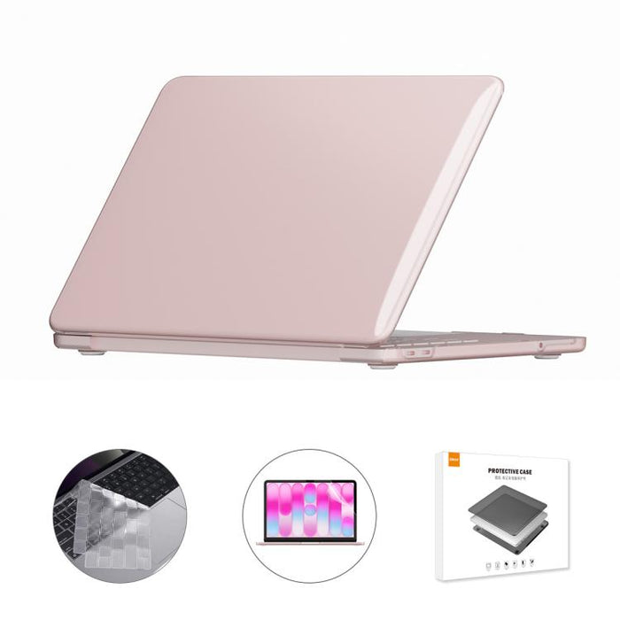 Funda protectora ENKAY versión estadounidense 3 en 1 Crystal con protector de pantalla de TPU y protector de pantalla de PET., For MacBook Neo 13 inch 2026 (A3404) 256G, For MacBook Neo 13 inch 2026 (A3404) 512G