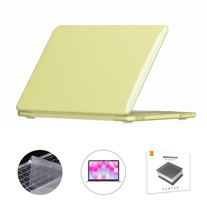 Funda protectora ENKAY versión EU 3 en 1 Crystal con protector de pantalla de TPU y protector de pantalla de PET., For MacBook Neo 13 inch 2026 (A3404) 256G, For MacBook Neo 13 inch 2026 (A3404) 512G
