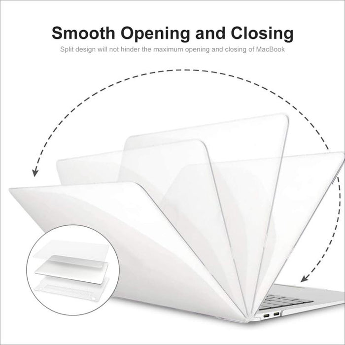 Funda protectora ENKAY versión EU 3 en 1 Crystal con protector de pantalla de TPU y protector de pantalla de PET., For MacBook Neo 13 inch 2026 (A3404) 256G, For MacBook Neo 13 inch 2026 (A3404) 512G