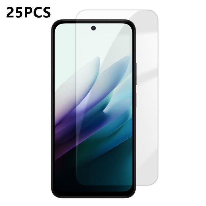 25 láminas de vidrio templado HD antihuellas de aluminio de alta calidad con protección semitransparente., For Xiaomi 17 Max 5G, For Redmi K90 Max 5G, For Xiaomi 17 Ultra, For Redmi K90, For Redmi K90 Pro Max, For Xiaomi 17 Pro Max                     ...