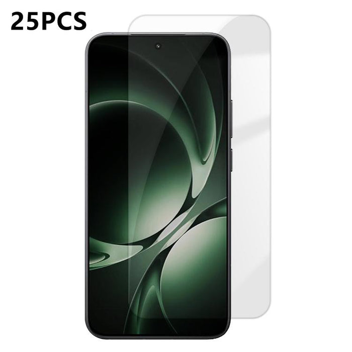 25 láminas de vidrio templado HD antihuellas de aluminio de alta calidad con protección semitransparente., For Xiaomi 17 Max 5G, For Redmi K90 Max 5G, For Xiaomi 17 Ultra, For Redmi K90, For Redmi K90 Pro Max, For Xiaomi 17 Pro Max                     ...