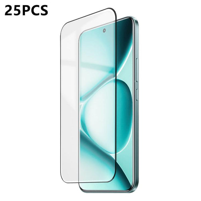 25 láminas de vidrio templado de alta alúmina ultrafinas con impresión ultrasónica HD y adhesivo completo., For Xiaomi Poco F8 Ultra, For Redmi Note 15 Pro 4G Global 163.2mm, For Xiaomi Poco F8 Pro, For Redmi K90 Pro Max Champion Edition, For Redmi K90...