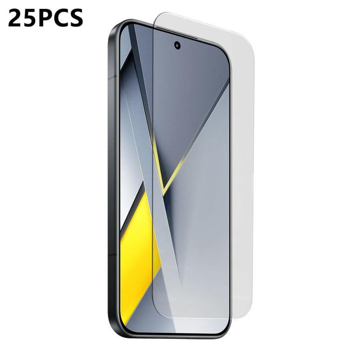 25 láminas de vidrio templado HD curvas 3D sin borde blanco, de alta alúmina y con adhesivo completo., For Xiaomi Poco F8 Ultra, For Xiaomi Poco F8 Pro, For Xiaomi 17 Pro Max, For Xiaomi 17 Pro, For Xiaomi 17, For Xiaomi Poco F7 Ultra                  ...
