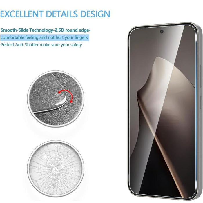 25 láminas de vidrio templado HD curvas 3D sin borde blanco, de alta alúmina y con adhesivo completo., For Xiaomi Poco F8 Ultra, For Xiaomi Poco F8 Pro, For Xiaomi 17 Pro Max, For Xiaomi 17 Pro, For Xiaomi 17, For Xiaomi Poco F7 Ultra                  ...