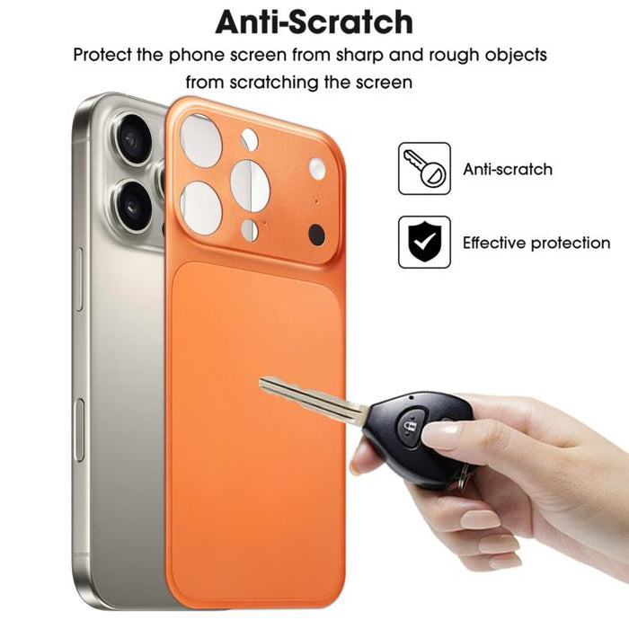 Transformación instantánea en 17 Pro Series Ultra Thin Frosted PET Back Cover, For iPhone 16 Pro Max, For iPhone 15 Pro Max, For iPhone 14 Pro Max, For iPhone 13 Pro Max
