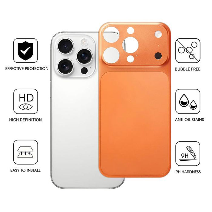 Transformación instantánea en 17 Pro Series Ultra Thin Frosted PET Back Cover, For iPhone 16 Pro Max, For iPhone 15 Pro Max, For iPhone 14 Pro Max, For iPhone 13 Pro Max