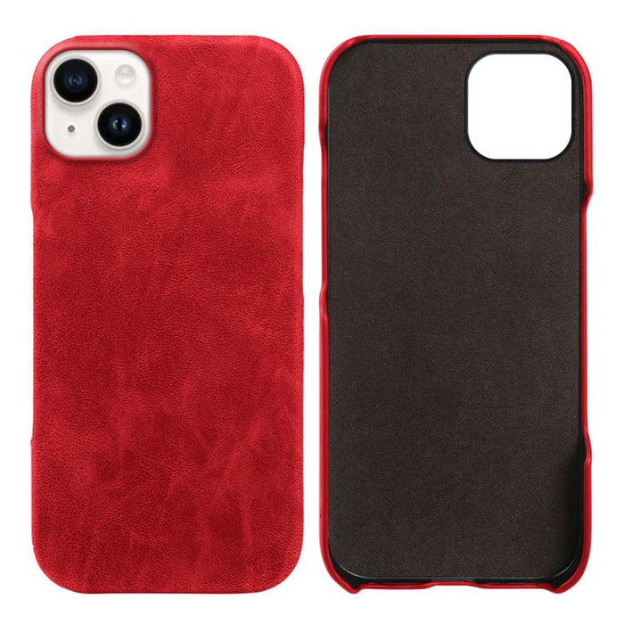 Funda trasera magnética de piel vegana con diseño retro para teléfono, For iPhone 14 Plus, For iPhone 14, Fro iPhone 14 Pro, For iPhone 14 Pro Max, For iPhone 13 Pro Max, For iPhone 13 Pro, For iPhone 13, For iPhone 12 / 12 Pro, For iPhone 12 Pro Max