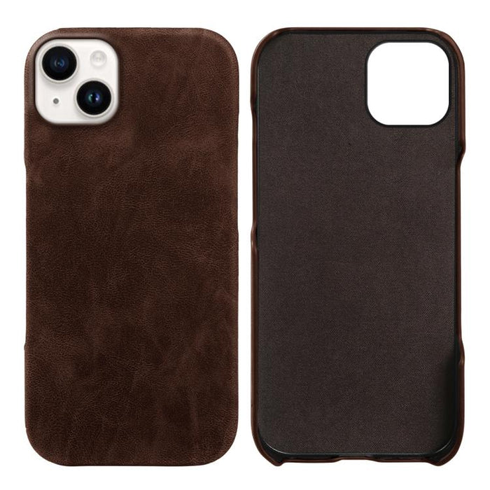 Funda trasera magnética de piel vegana con diseño retro para teléfono, For iPhone 14 Plus, For iPhone 14, Fro iPhone 14 Pro, For iPhone 14 Pro Max, For iPhone 13 Pro Max, For iPhone 13 Pro, For iPhone 13, For iPhone 12 / 12 Pro, For iPhone 12 Pro Max