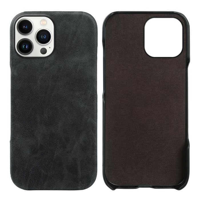 Funda trasera magnética de piel vegana con diseño retro para teléfono, For iPhone 14 Plus, For iPhone 14, Fro iPhone 14 Pro, For iPhone 14 Pro Max, For iPhone 13 Pro Max, For iPhone 13 Pro, For iPhone 13, For iPhone 12 / 12 Pro, For iPhone 12 Pro Max