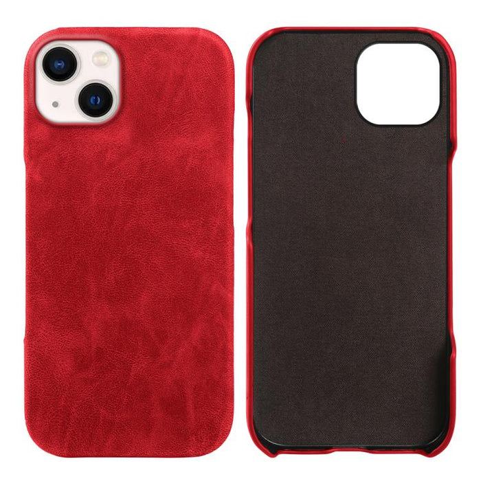 Funda trasera magnética de piel vegana con diseño retro para teléfono, For iPhone 14 Plus, For iPhone 14, Fro iPhone 14 Pro, For iPhone 14 Pro Max, For iPhone 13 Pro Max, For iPhone 13 Pro, For iPhone 13, For iPhone 12 / 12 Pro, For iPhone 12 Pro Max