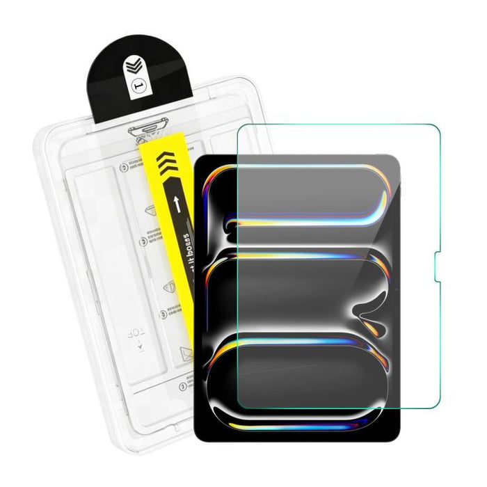Protector de pantalla de vidrio templado a prueba de explosiones ENKAY Hat-Prince de fácil instalación y 0,33 mm para tablet., For iPad Air 11 2026 / 2025 / 2024, For iPad Pro 11 2025 / 2024, For iPad mini 6 / mini 2024                                 ...