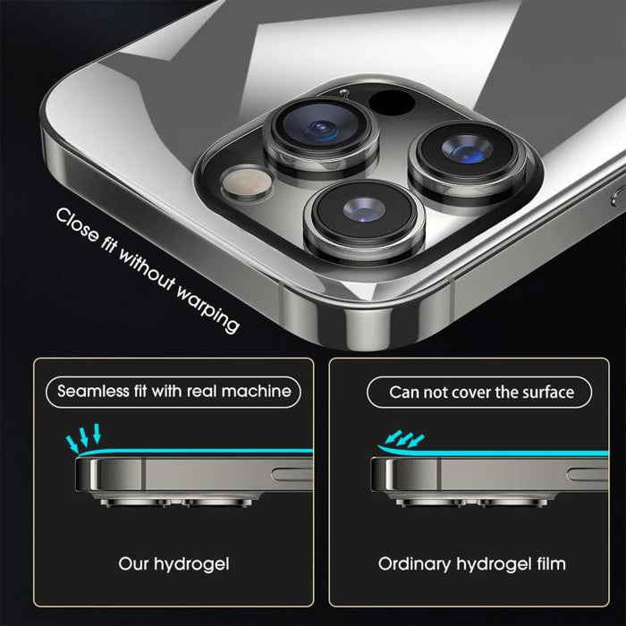 5 láminas de hidrogel transparentes HD de cobertura total con diseño de diamante invisible en la parte posterior., For iPhone 17 Pro Max, For iPhone 17 Pro, For iPhone 17, For iPhone Air, For iPhone 16 Pro Max, For iPhone 16 Pro, For iPhone 16 Plus    ...